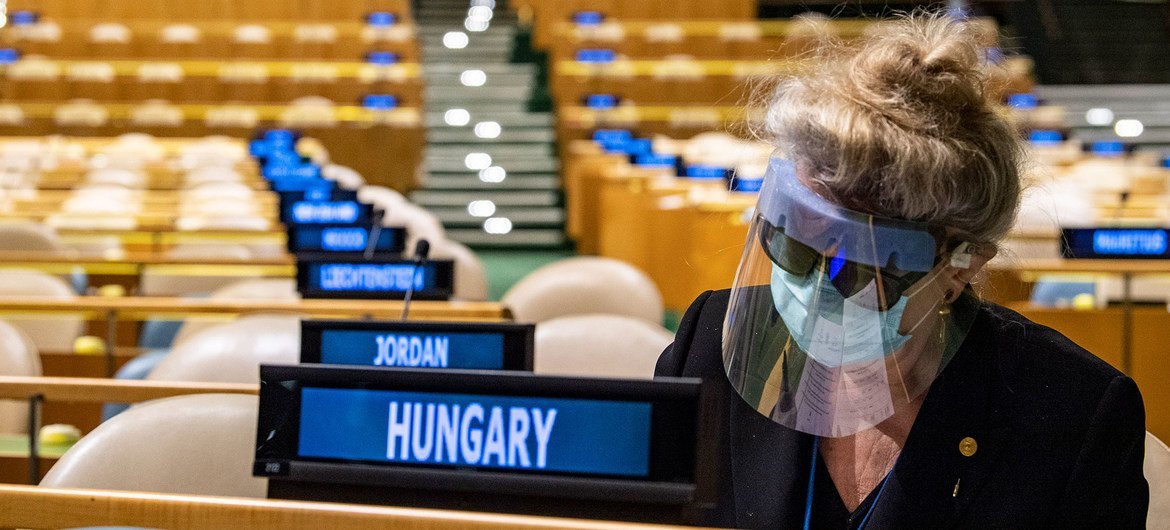 Quiet corridors but a full programme at virtual UNGA75: five things you need to know